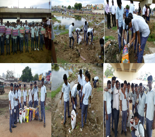 Vaigai River Cleaning Camp- Swach Bharat