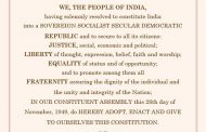 Celebration of Constitution Day (Samvidhan Diwas)