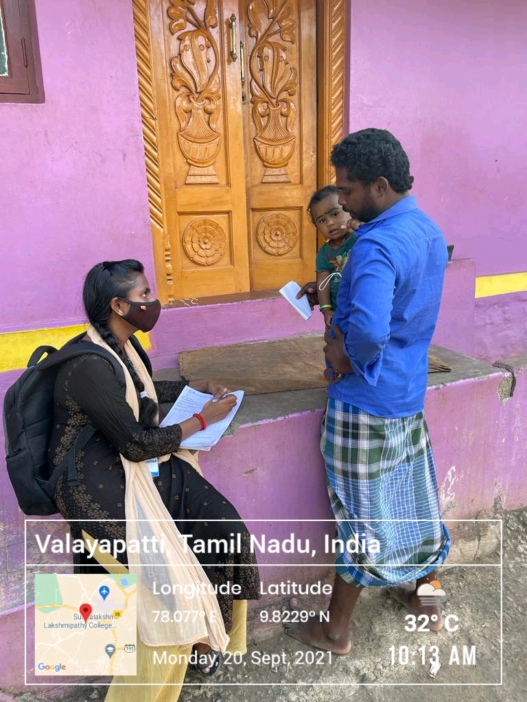 Household Survey at Valaypatti