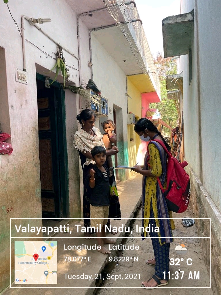 Household Survey at Valayapatti